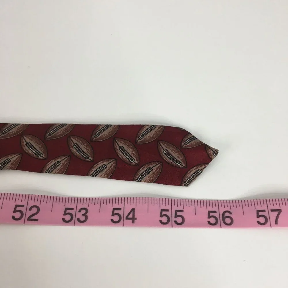 Tabasco Vintage Football Americana Heritage USA‎ Silk Necktie Logo 56